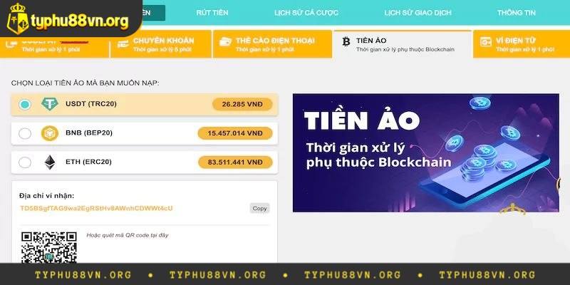 Cách nạp tiền qua ví điện tử MOMO